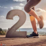 nummer 2 met een hardloper